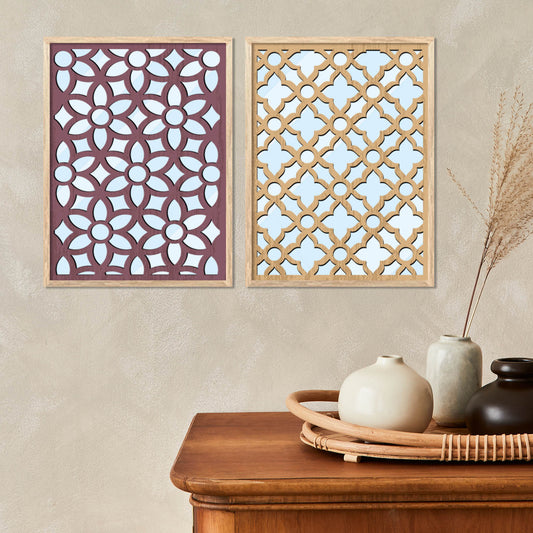 Decorative Jharokha Wall Mirrors for Home and Office Wall Decor