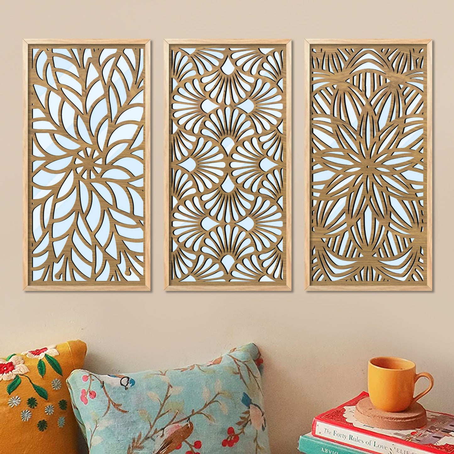 Decorative Wall Mirrors Mirror with Frame for Home And Office Wall Décor