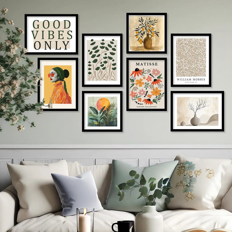 Mordern  Art Wall Décor Framed Prints for Bedroom Living Room