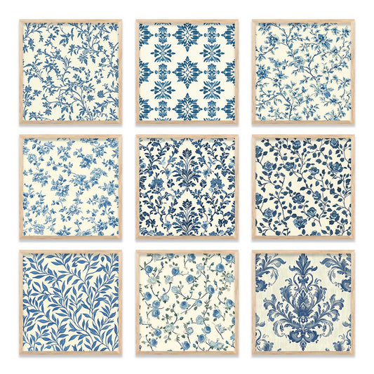 Floral  Wall  Art Paintings with Frame for Wall Decor