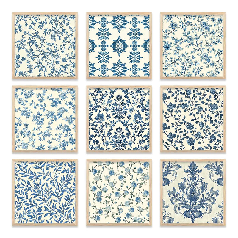 Floral Wall Art Paintings with Frame for Wall Decor by Kotart store