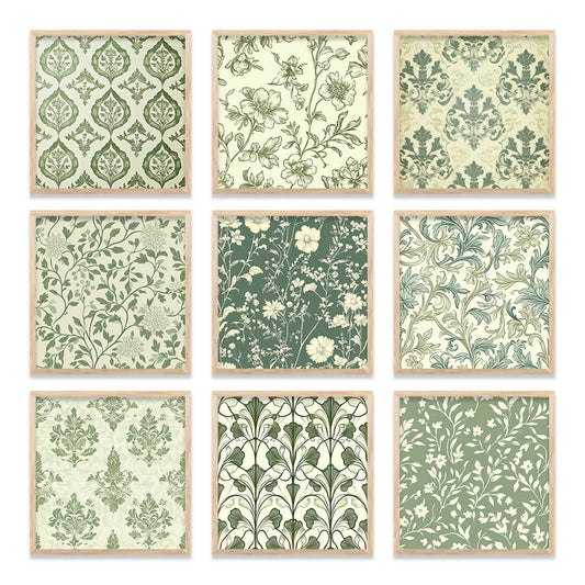 Floral  Wall  Art Paintings with Frame for Wall Decor