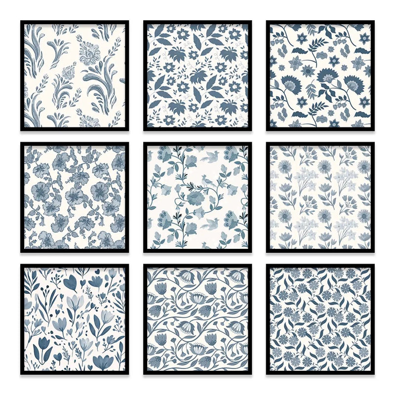 Floral Wall Art Paintings with Frame for Wall Decor by Kotart store