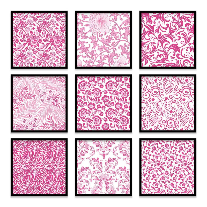 Floral Wall Art Paintings with Frame for Wall Decor by Kotart store