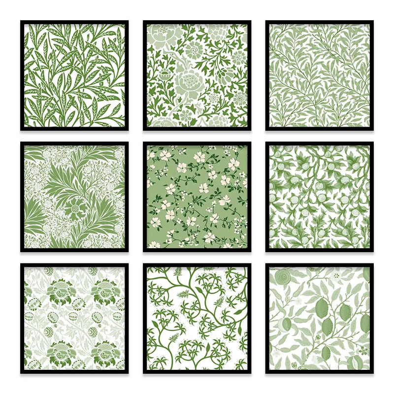 Floral Wall Art Paintings with Frame for Wall Decor by Kotart store