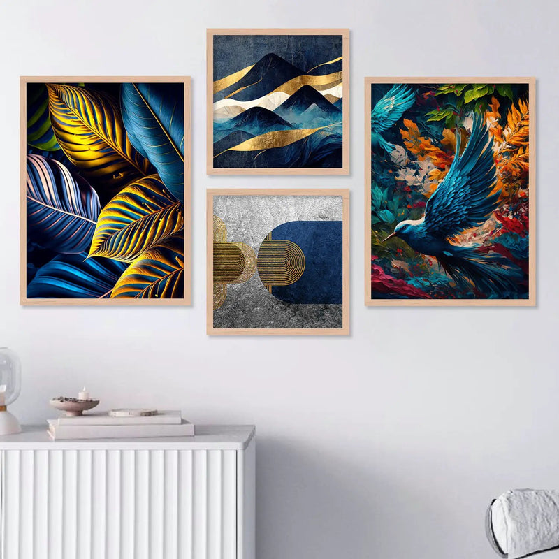 Aesthetic Premium Digital Paintings with Frame for Home Decoration-Kotart