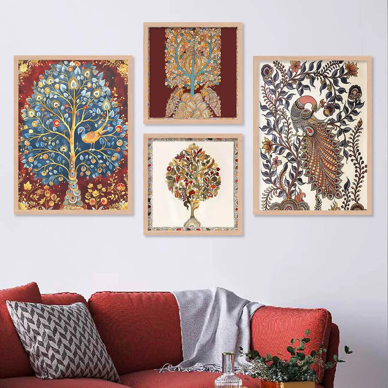 Exquisite Madhubani Art Combo: A Glimpse of Rich Heritage