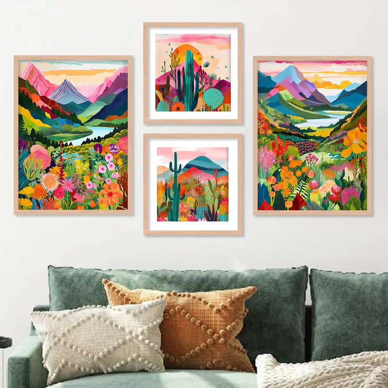 Breathe in the Beauty: Scenic Painting Combo for Your Home-Kotart