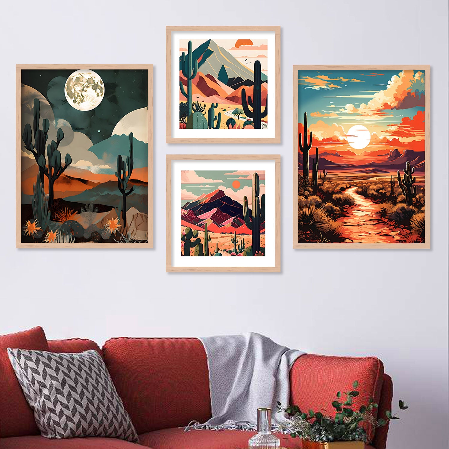 Enchanting Views: Scenic Painting Combo for Art Lovers-Kotart