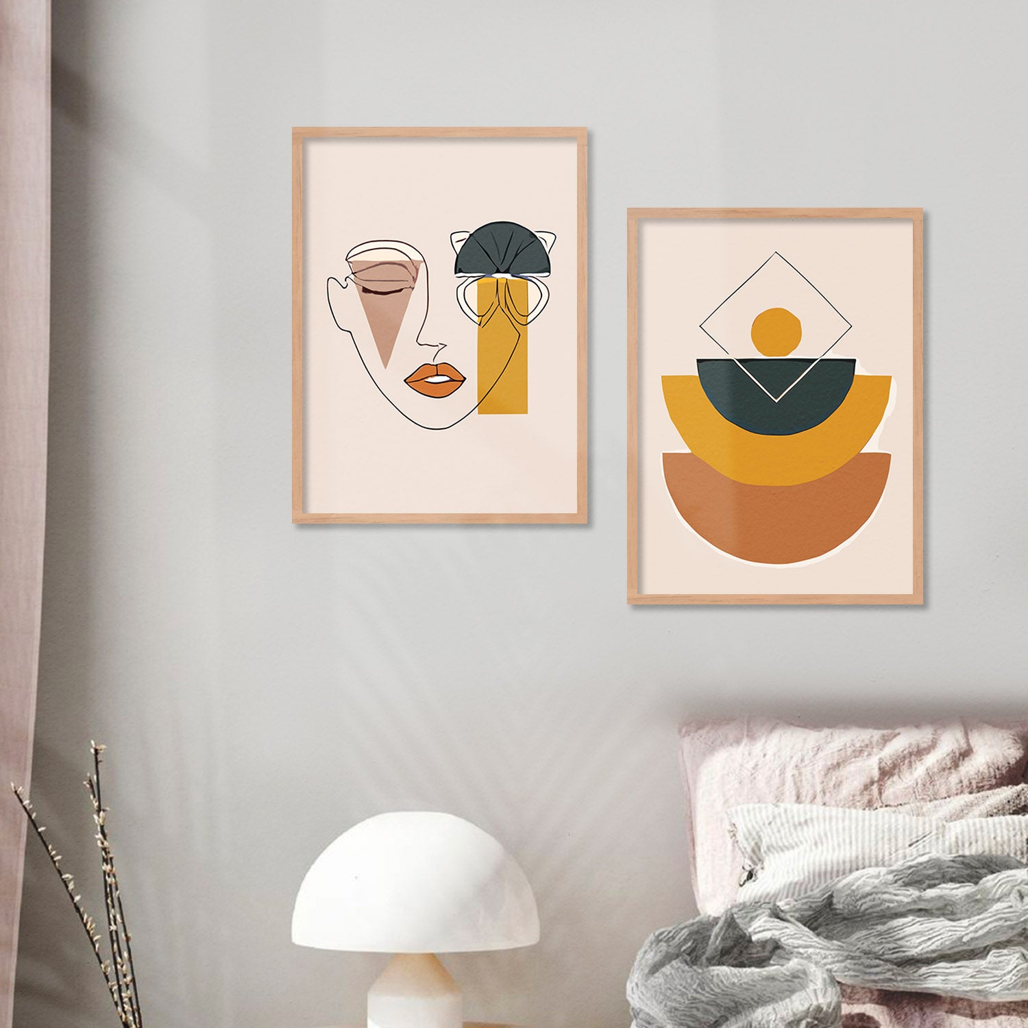 Boho Framed Painting Combo to Elevate Your Decor-Kotart