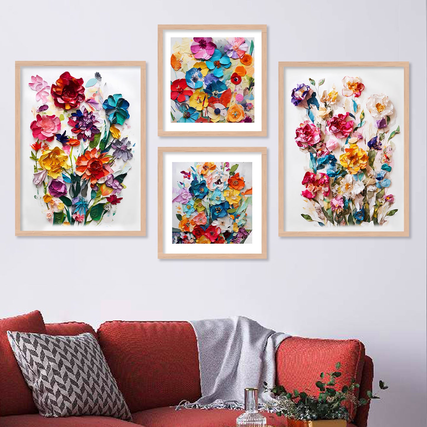 Nature Inspired Floral Framed Posters to Elevate Your Space-Kotart