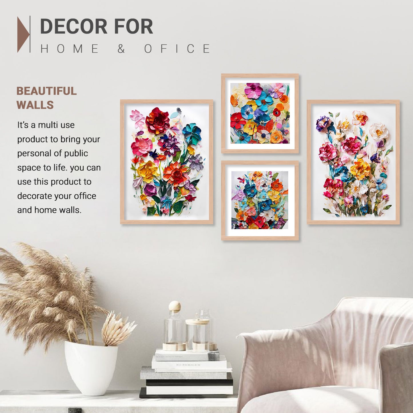 Nature Inspired Floral Framed Posters to Elevate Your Space-Kotart