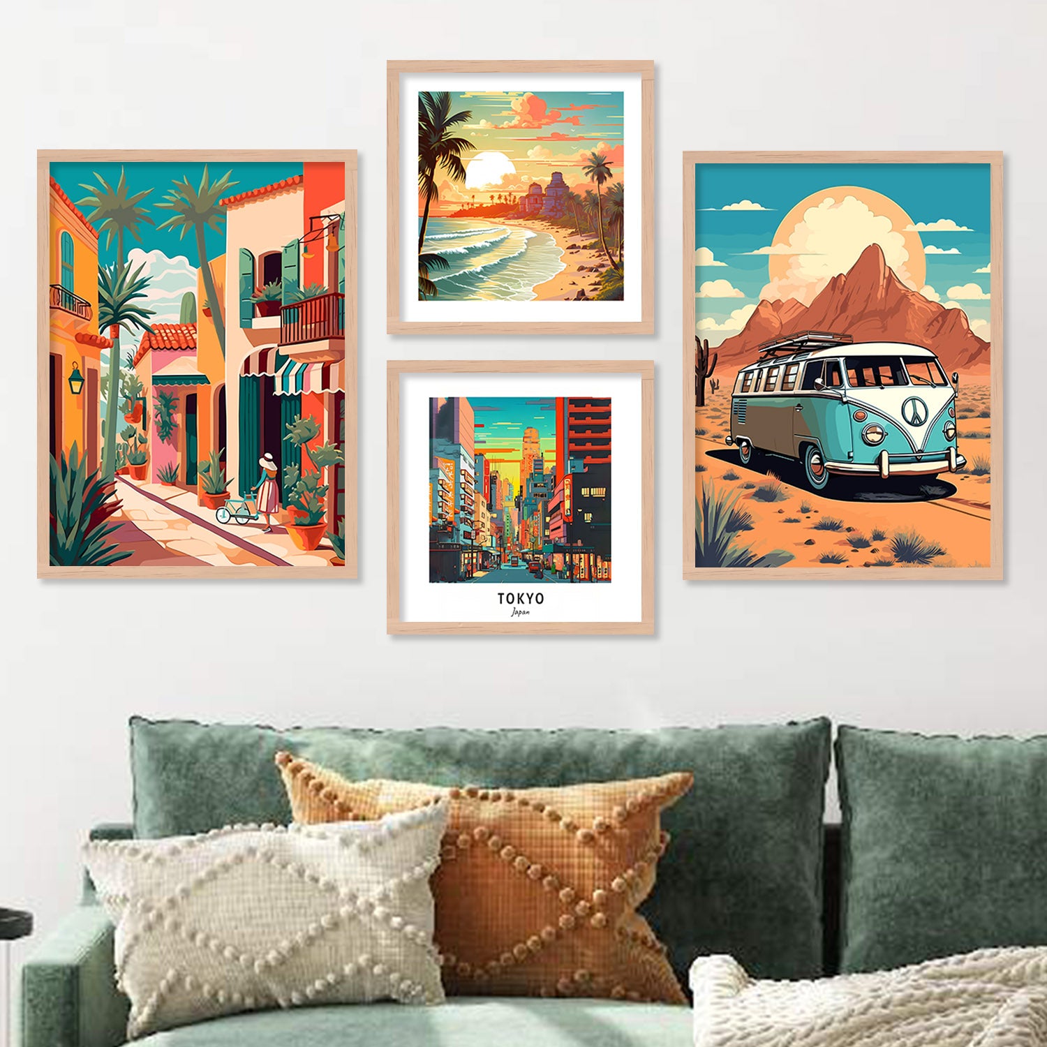 Explore the World at Home: Framed Travel Art Collection-Kotart