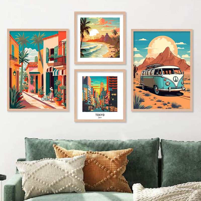 Explore the World at Home: Framed Travel Art Collection-Kotart