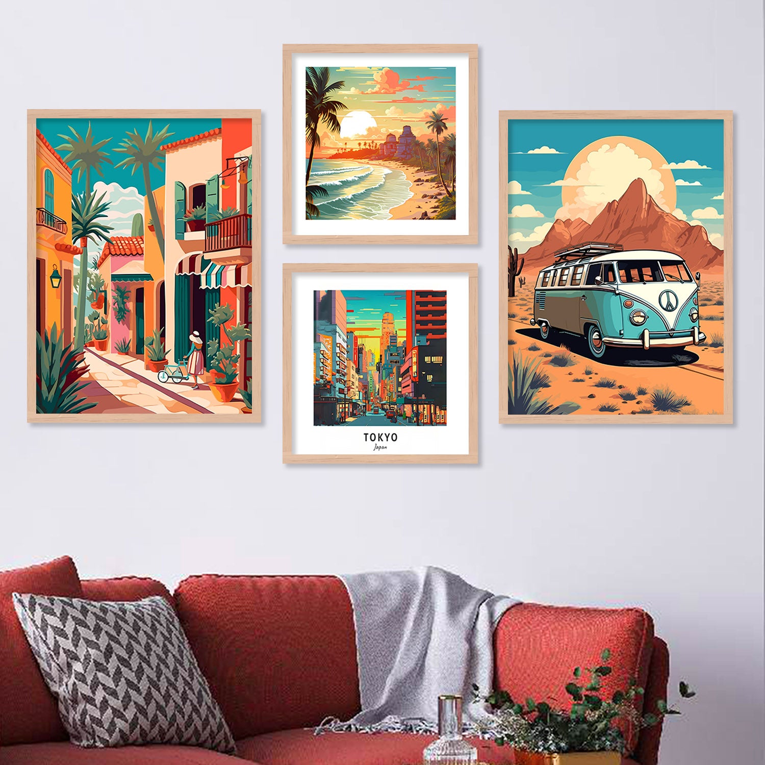 Explore the World at Home: Framed Travel Art Collection-Kotart