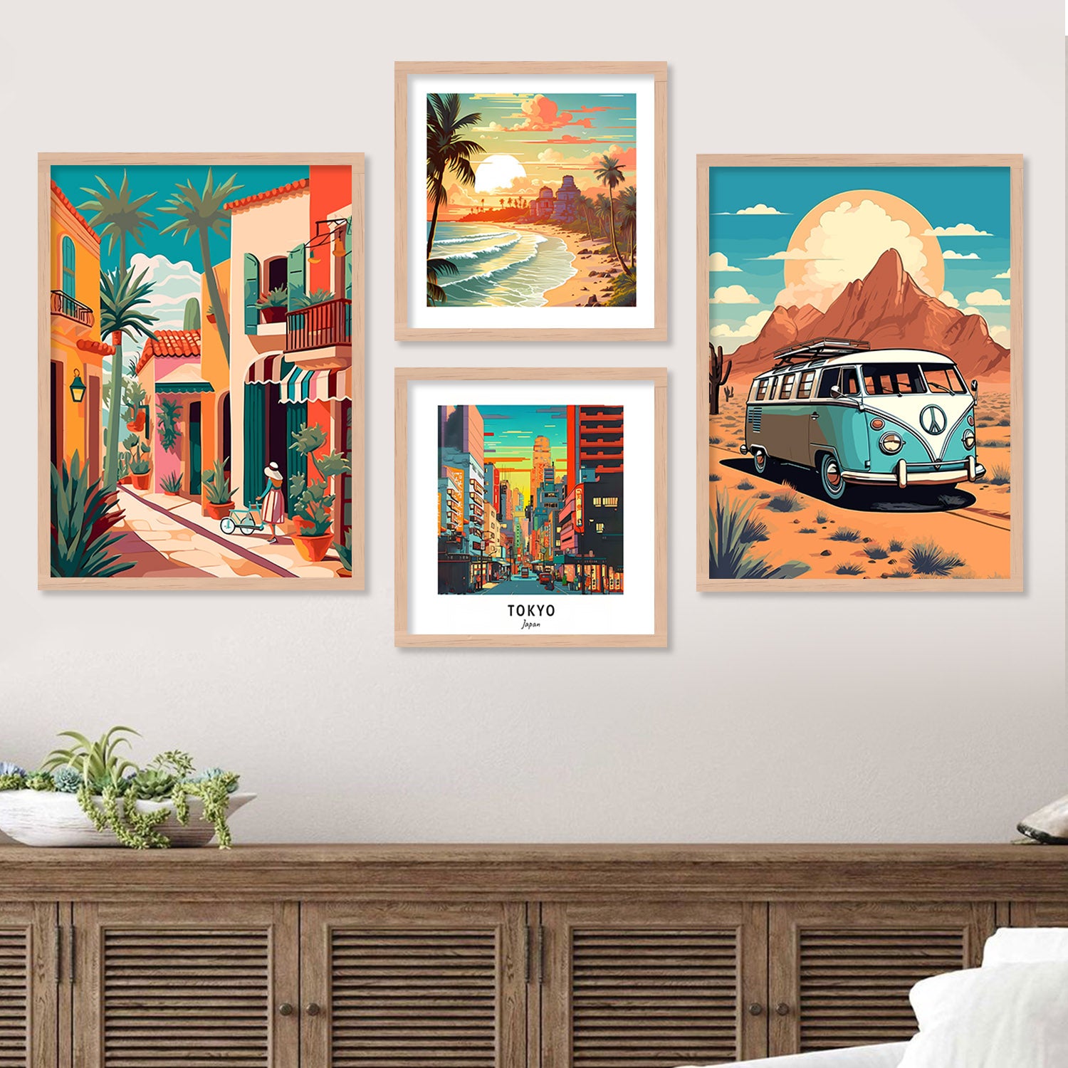 Explore the World at Home: Framed Travel Art Collection-Kotart