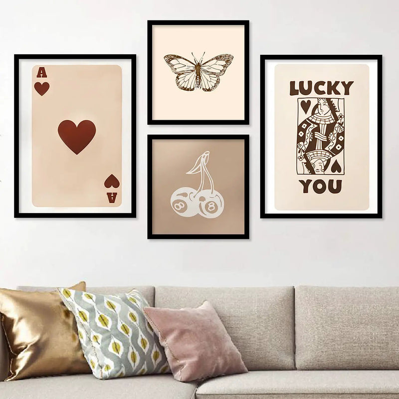 Natural Color Minimalist Art Framed Posters to Elevate Your Decor by Kotart store