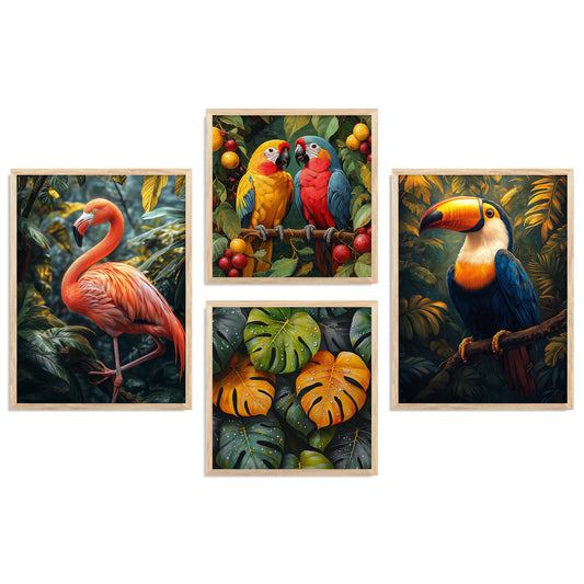 Nature  Art  Print with Frame for Living Room Bedroom Office Wall Decor