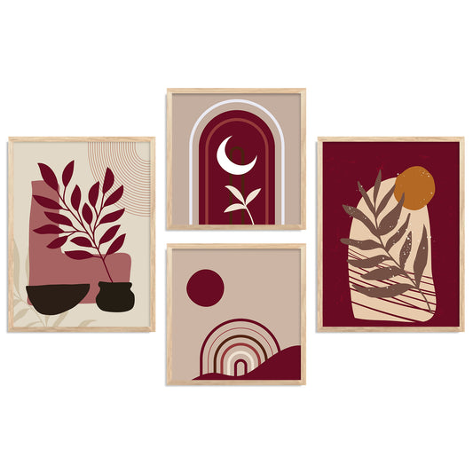 Modern  Art  Print with Frame for Living Room Bedroom Office Wall Decor