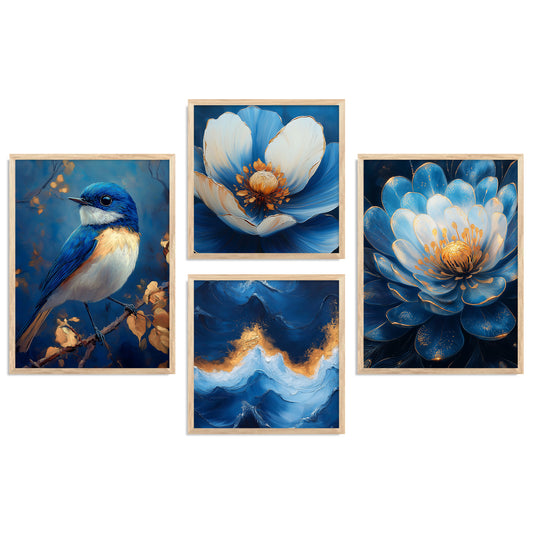 Modern   Art  Print with Frame for Living Room Bedroom Office Wall Decor