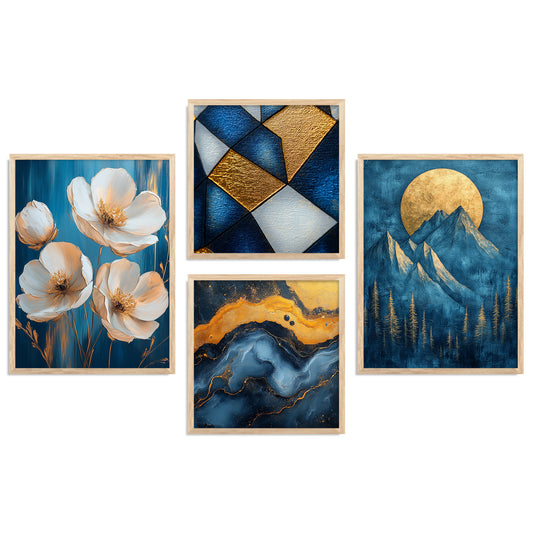 Modern  Art  Print with Frame for Living Room Bedroom Office Wall Decor