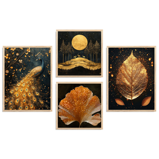 Modern  Art  Print  with Frame for Living Room Bedroom Office Wall Decor