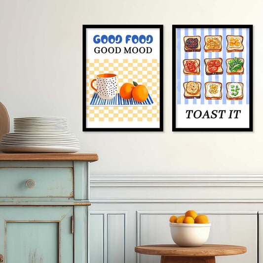 Restaurant Wall Print For Living Room Wall Decor
