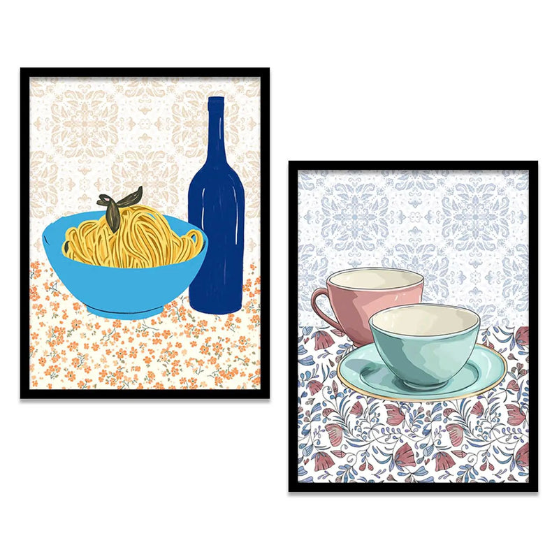 Restaurant Wall Print For Living Room Wall Decor