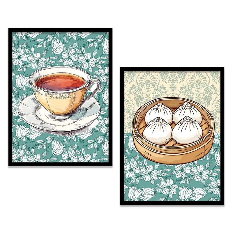 Restaurant Wall Print For Living Room Wall Decor
