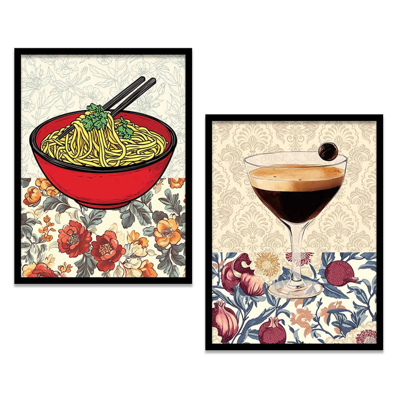 Restaurant  Wall Print For Living Room Wall Decor
