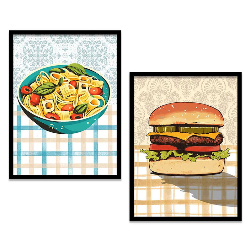 Restaurant  Wall Print For Living Room Wall Decor