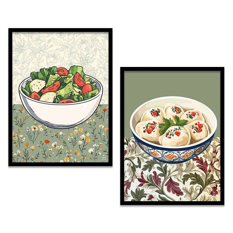 Restaurant Wall Print For Living Room Wall Decor
