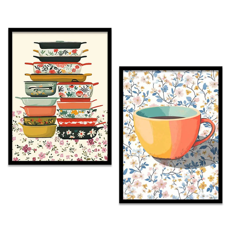 Restaurant Wall Print For Living Room Wall Decor