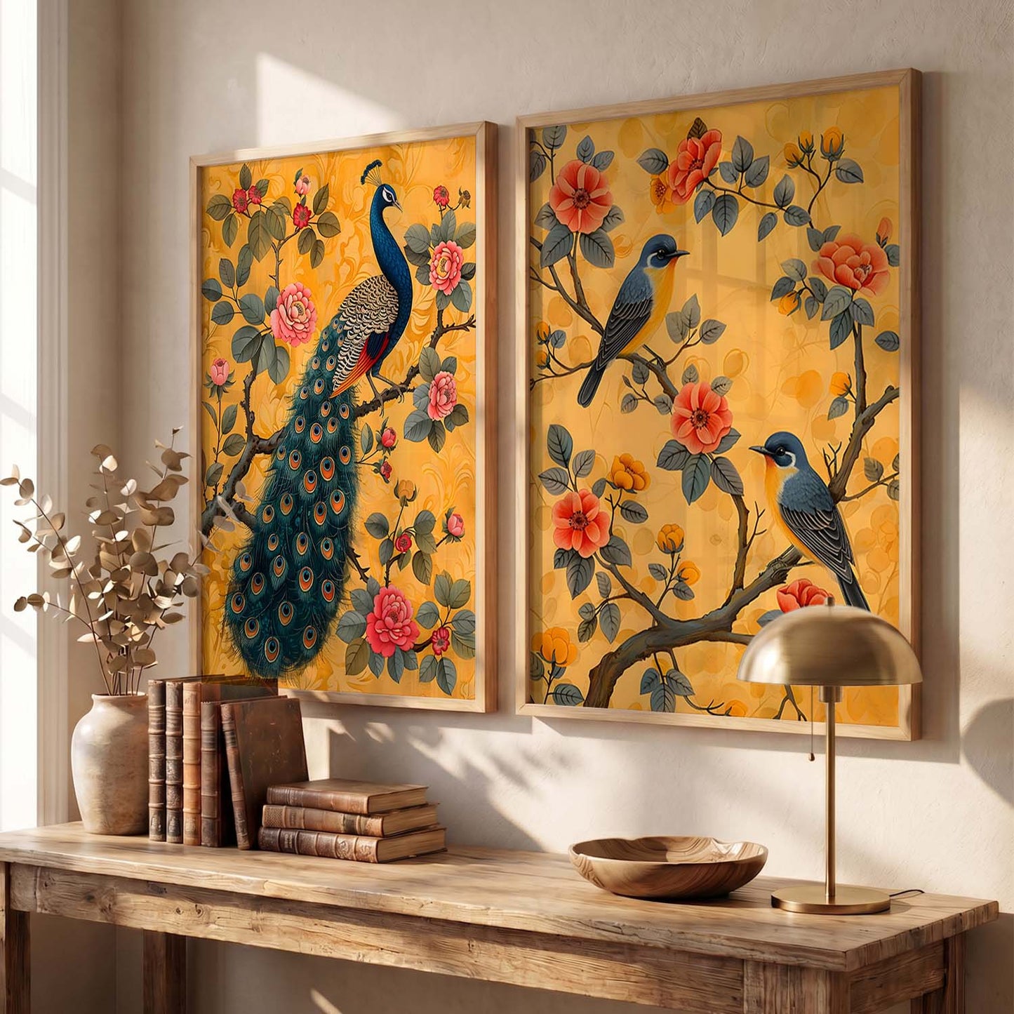 Natural Elegance: Sophisticated Framed Art for Modern Spaces
