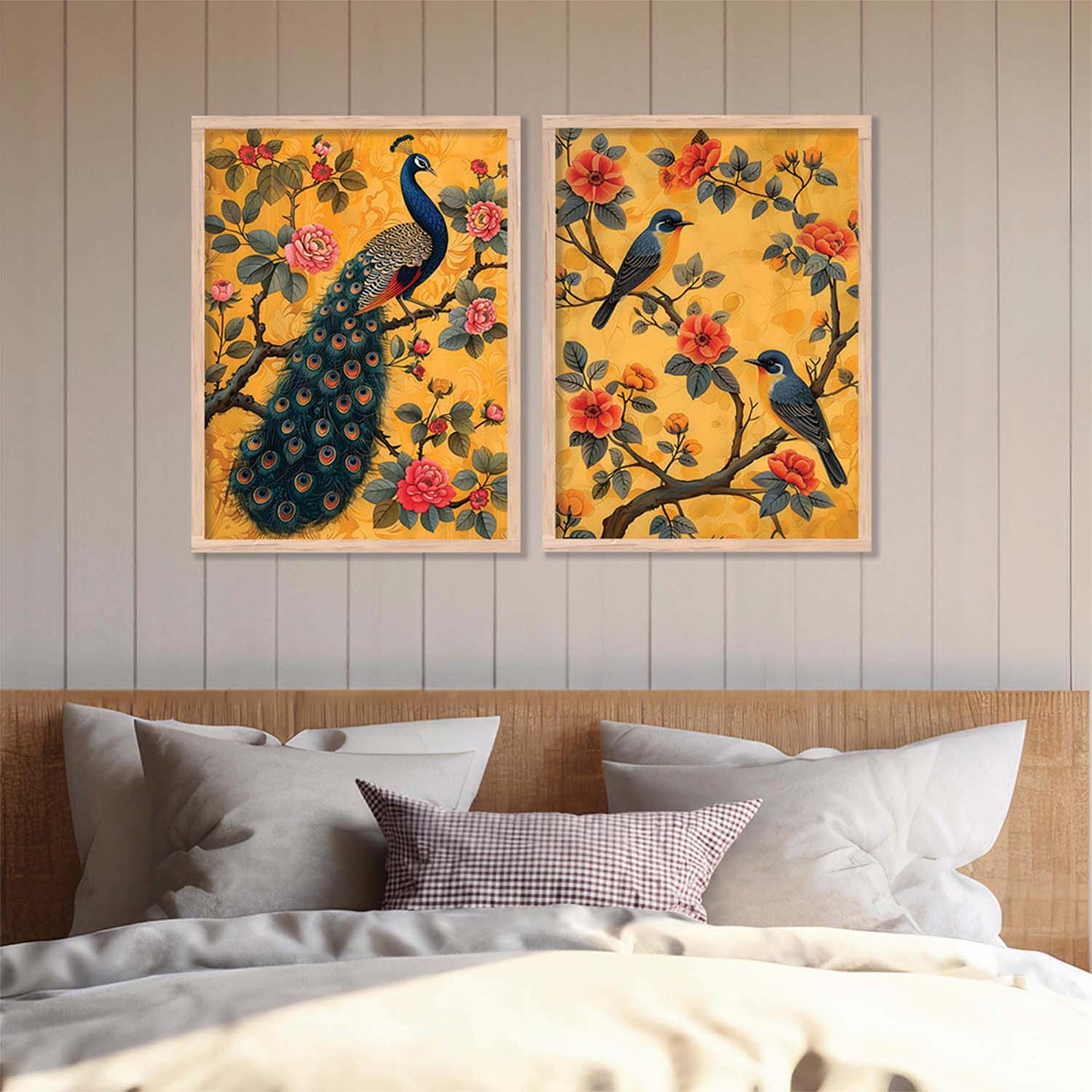 Natural Elegance: Sophisticated Framed Art for Modern Spaces