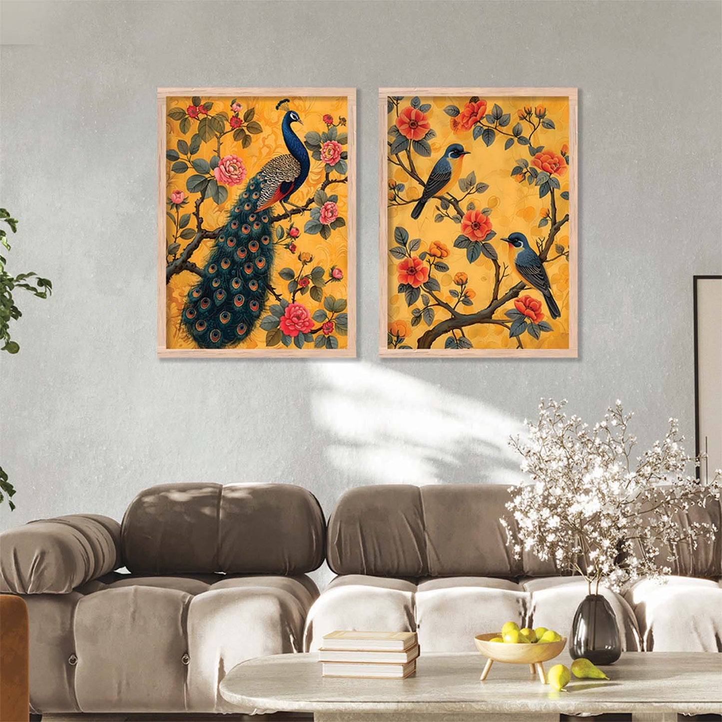 Natural Elegance: Sophisticated Framed Art for Modern Spaces