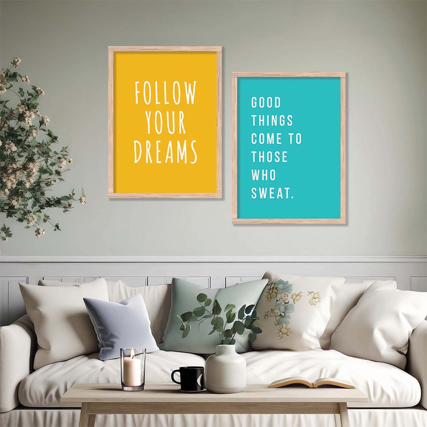 Motivational Wall Art Frames For Home Décor Office wall