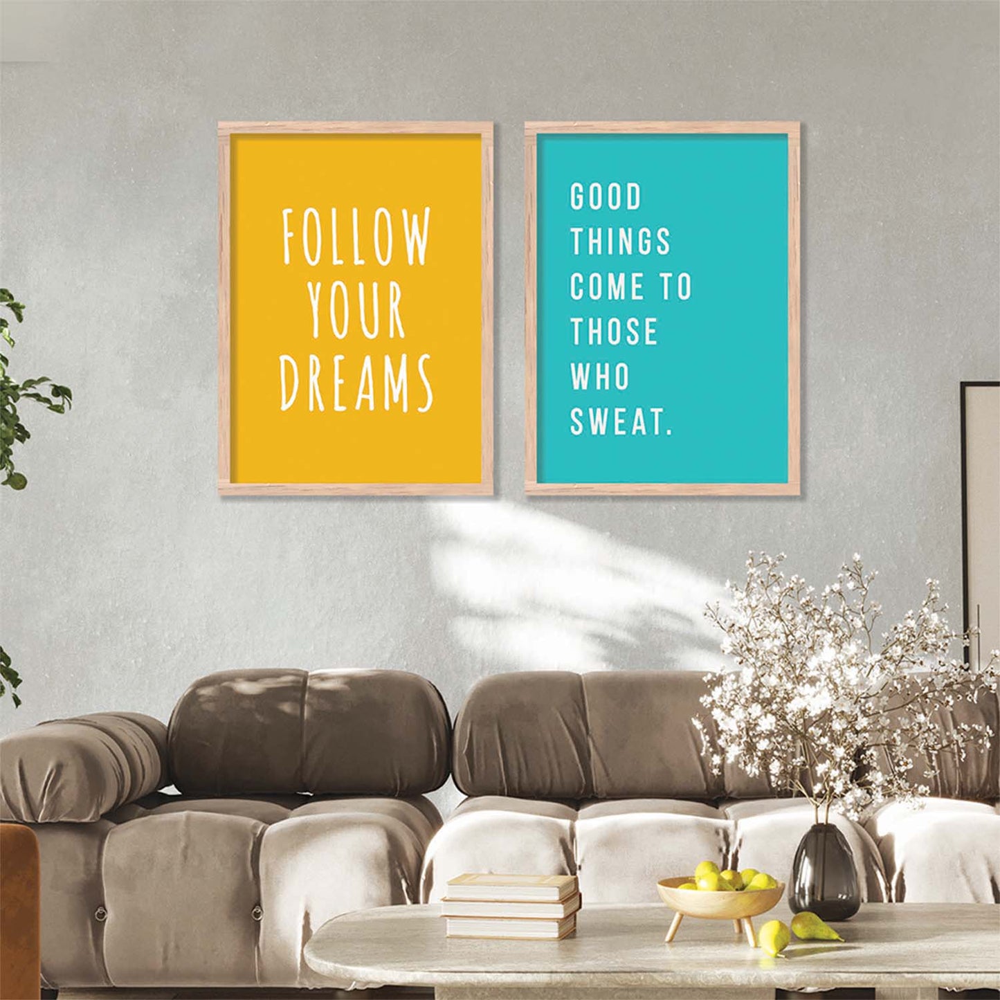 Motivational Wall Art Frames For Home Décor Office wall