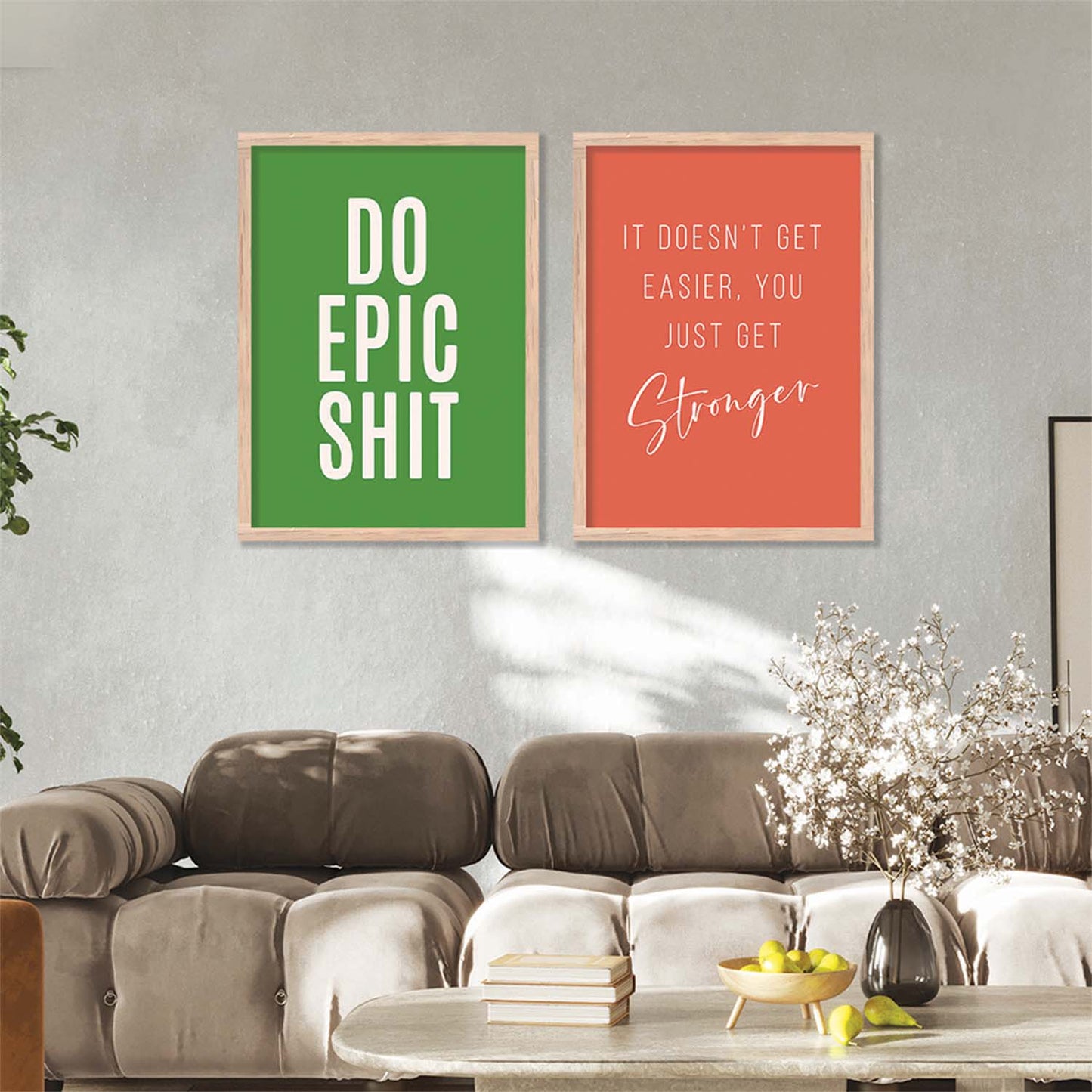 Motivational Wall Art Frames For Home Décor Office wall