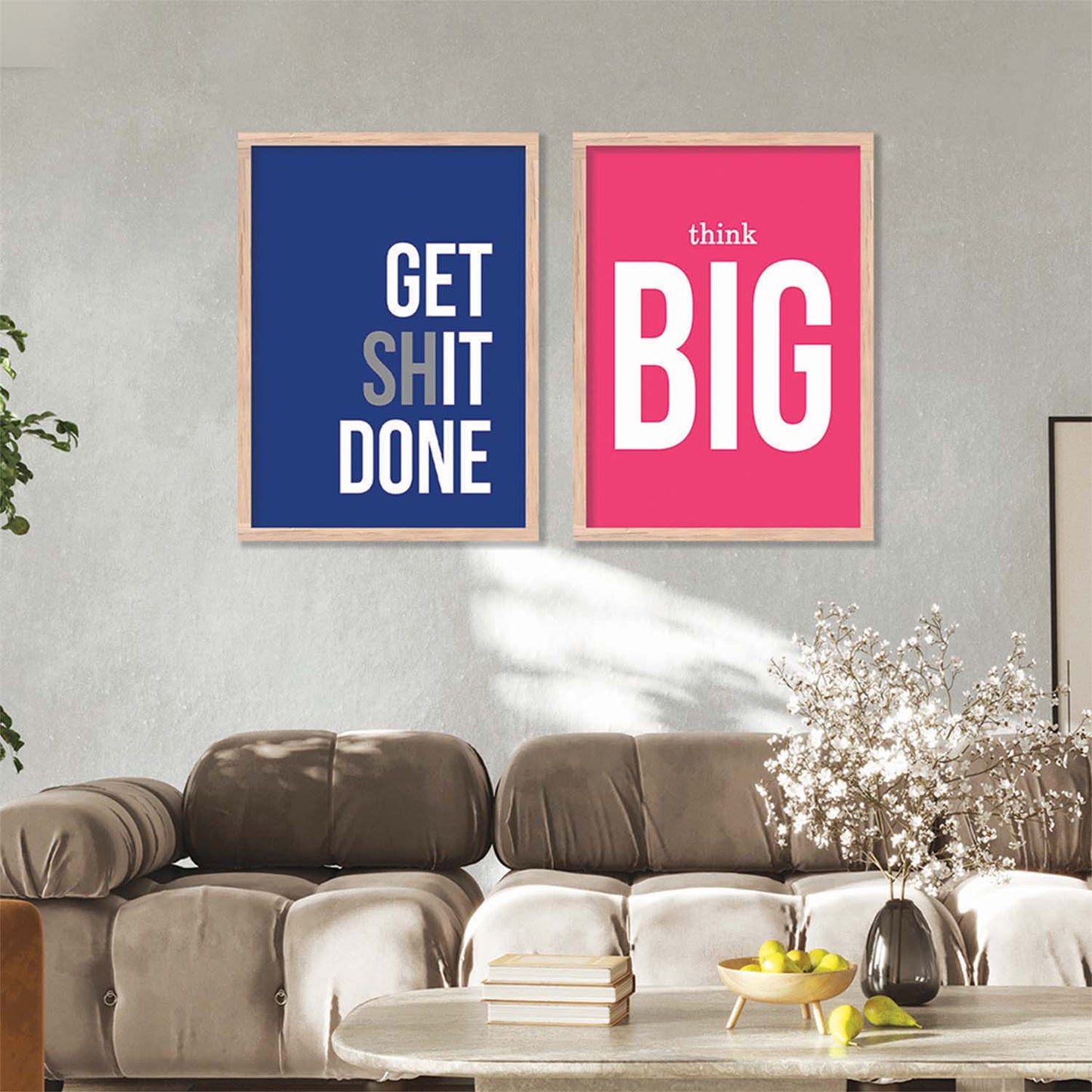 Motivational Wall Art Frames For Home Décor Office wall