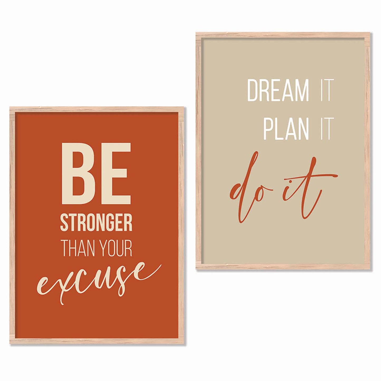 Motivational Wall Art Frames For Home Décor Office wall