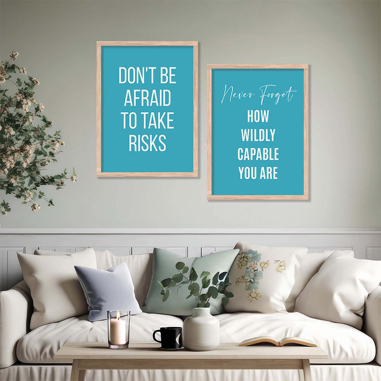 Motivational Wall Art Frames For Home Décor Office wall