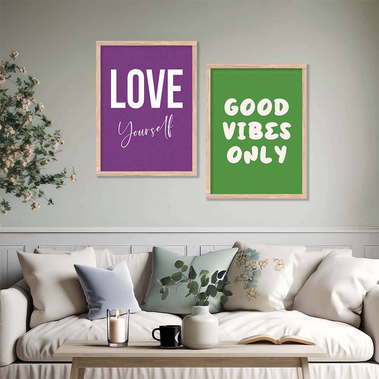 Motivational Wall Art Frames For Home Décor Office wall