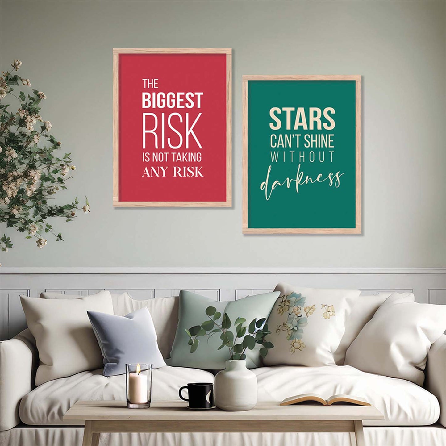 Motivational Wall Art Frames For Home Décor Office wall