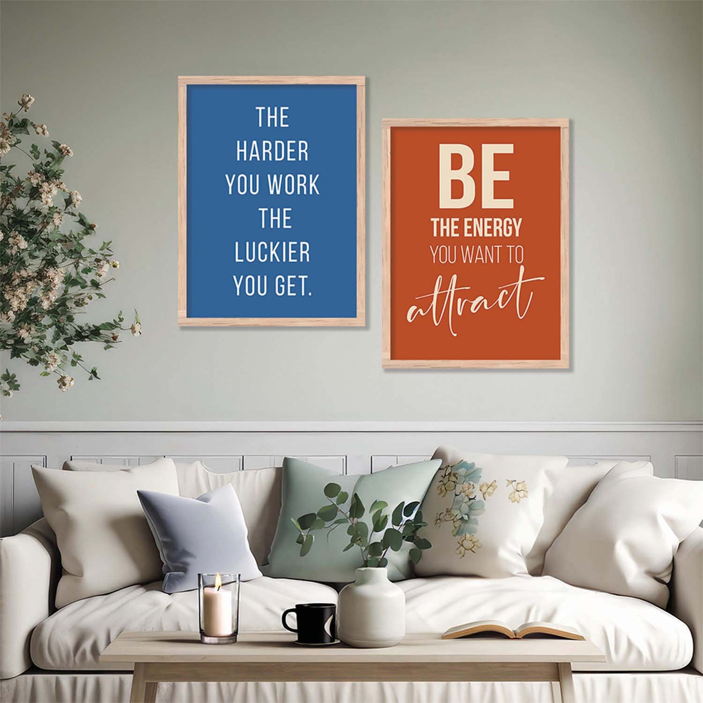 Motivational Wall Art Frames For Home Décor Office wall