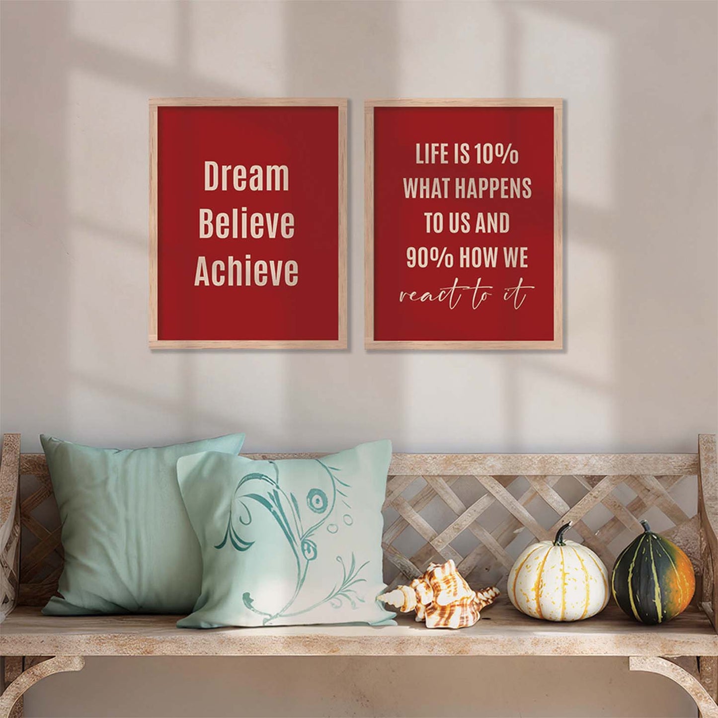 Motivational Wall Art Frames For Home Décor Office wall