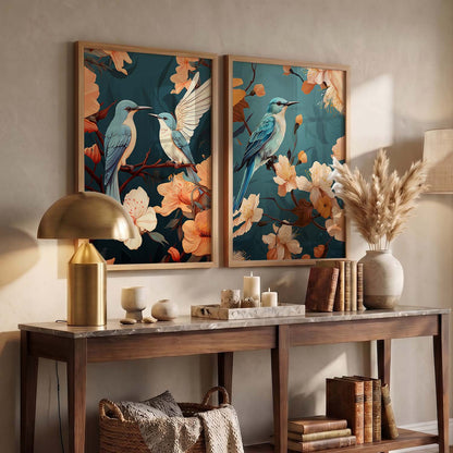 Floral Framed Posters for Home & Office Decor