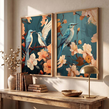 Floral Framed Posters for Home & Office Decor