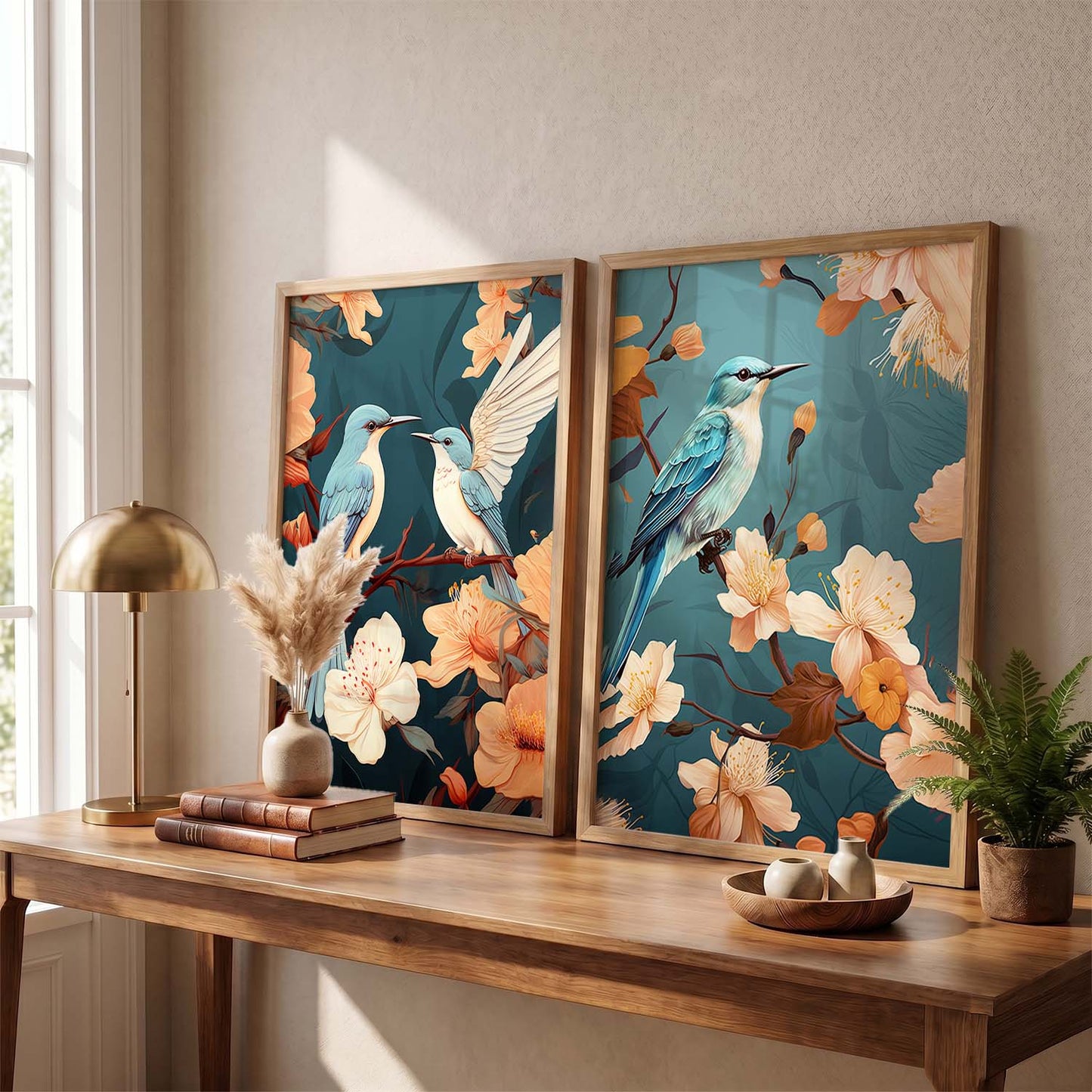 Floral Framed Posters for Home & Office Decor