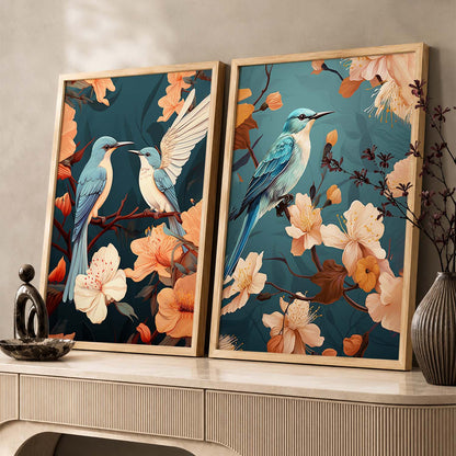 Floral Framed Posters for Home & Office Decor